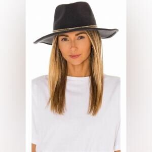 Nikki Beach Gray Wool UPF 50+ Micah Wide Brim Hat